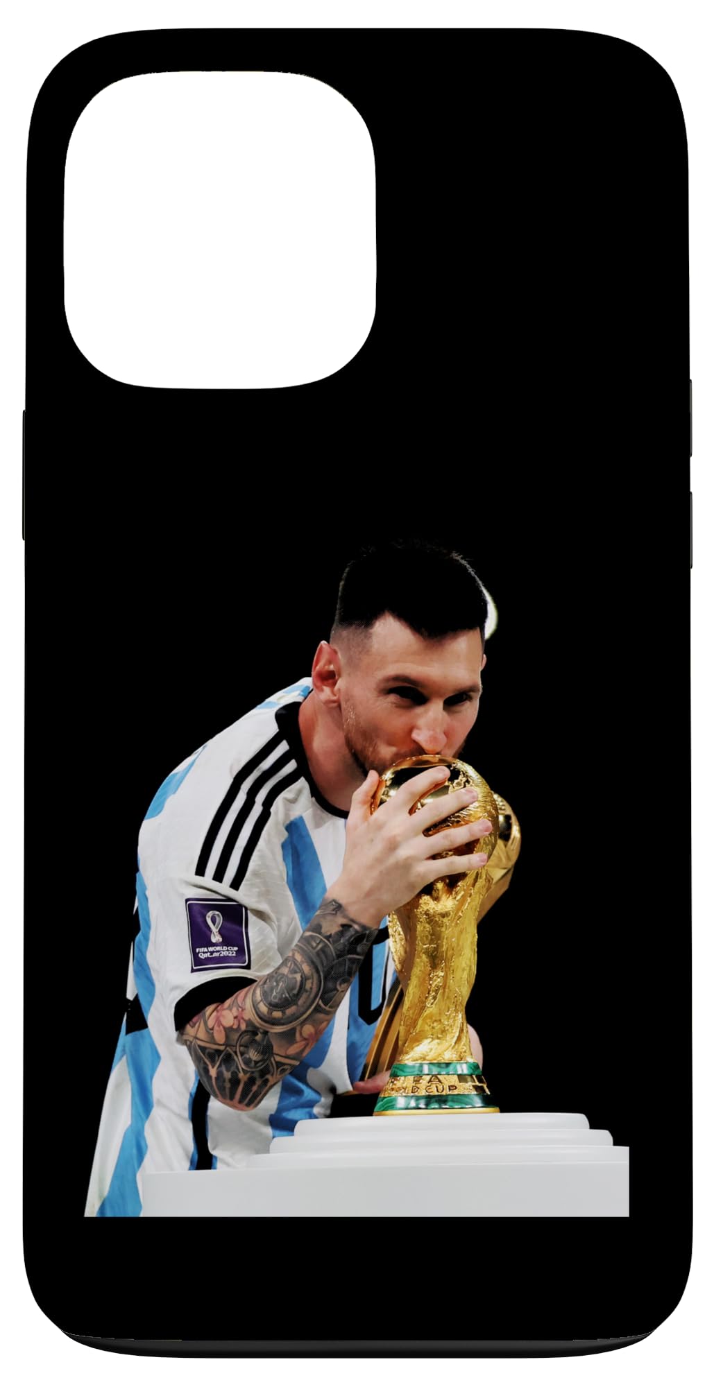 Lionel Messi Argentina Wins 2022 Qatar Football World Cup Case for iPhone 13 Pro Max