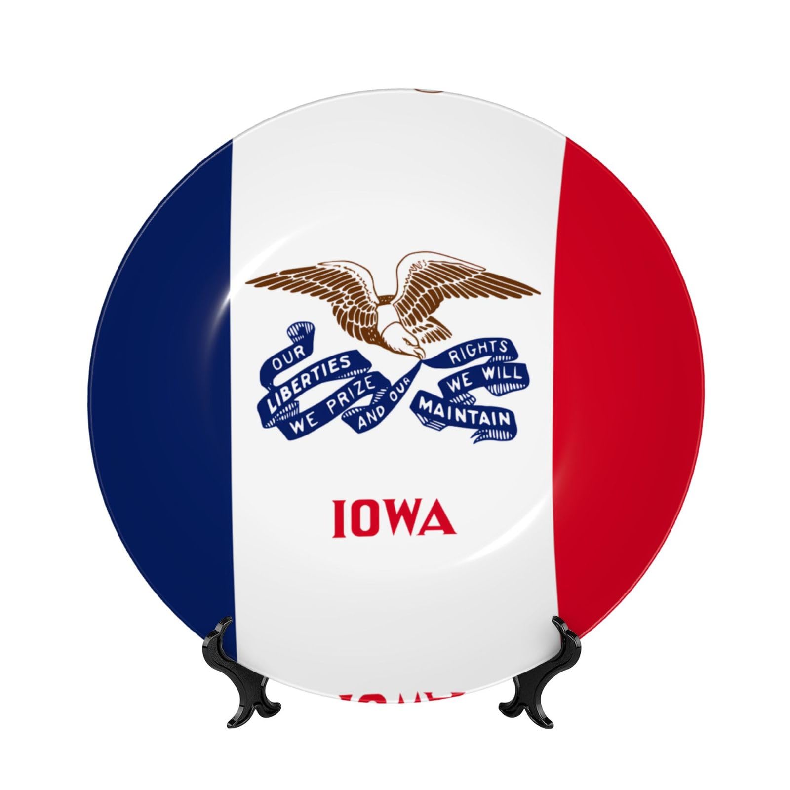 Platos decorativos de Iowa para adornar salones modernos y oficinas