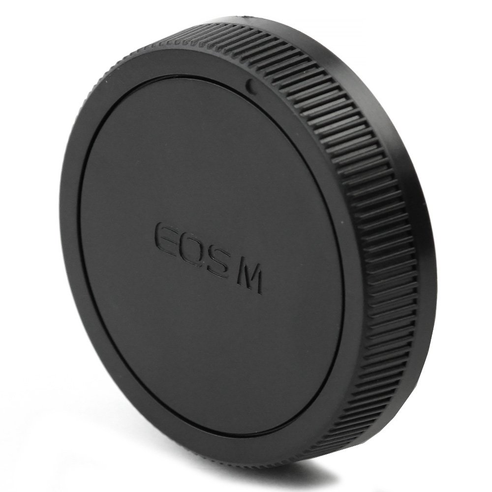Capuchon arrière d'objectif compatible avec Canon EF-M 18-55mm 18-150mm, Tamron 18-200mm F3.5-6.3, Walimex Pro 100/2.8 16/2.2 VD