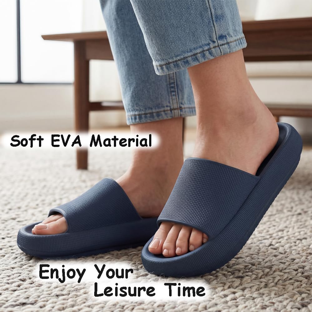 Donpapa Ciabatte Casa Donna Estive Pantofole Nuvola Uomo Originali Piscina Slides Gomma Cuscino Doccia Sandali Antiscivolo Scarpe da casa