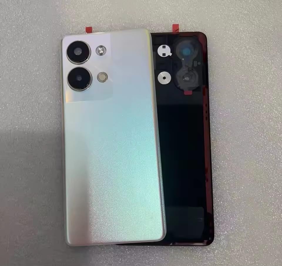 YOOOKOOO Compatible Rear Back Cover for Oppo Reno 9 – Battery Door Housing Replacement Part (Gold)