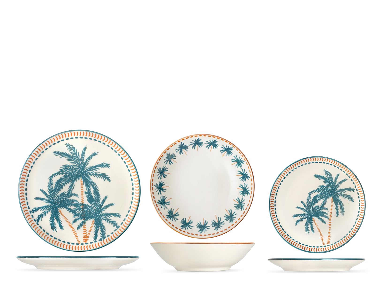 H&H Servizio Tavola 18 Pezzi Haiti