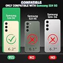 TheGiftKart Ultra-Hybrid Crystal Clear Back Case Cover for Samsung Galaxy S24 5G | Shockproof Design | Hard Back Cover Case for Samsung Galaxy S24 5G (PC & TPU, Transparent) gallery image