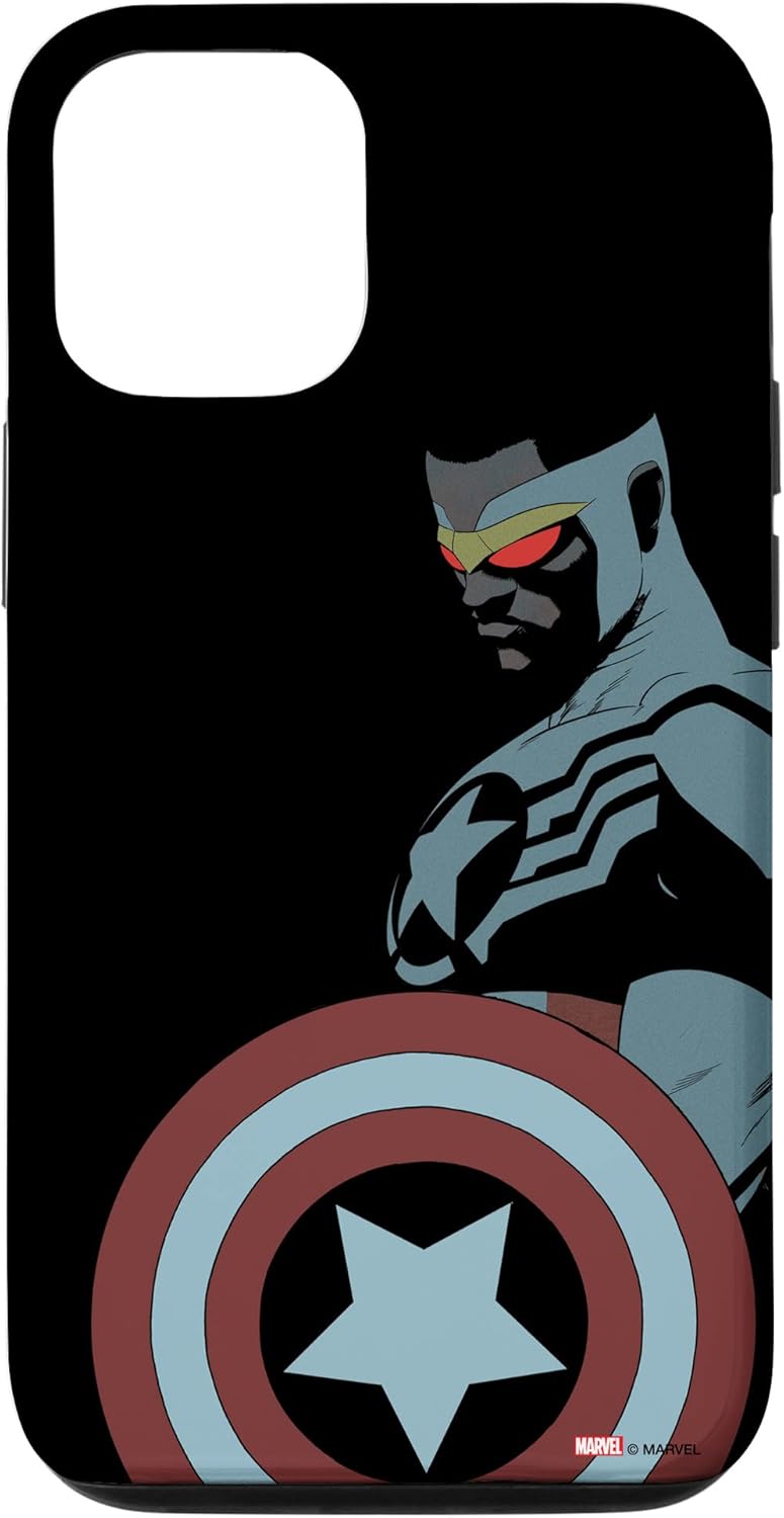 iPhone 12/12 Pro Marvel Avengers Sam Wilson Captain America Portrait Case