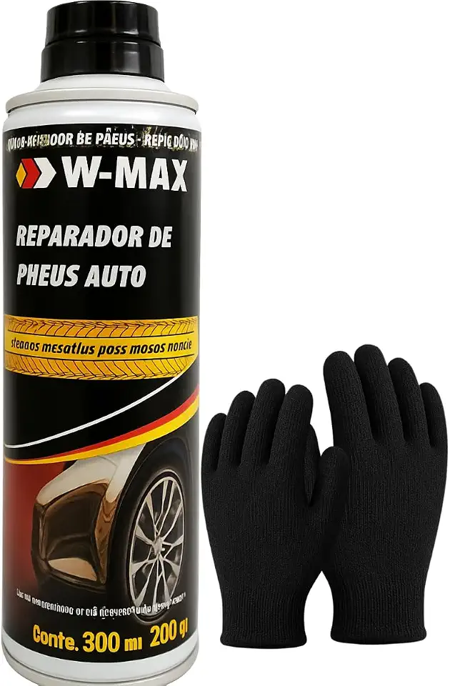Reparador De Pneu Furo Instantâneo 300ml Alemã Autorizada Carro/moto
