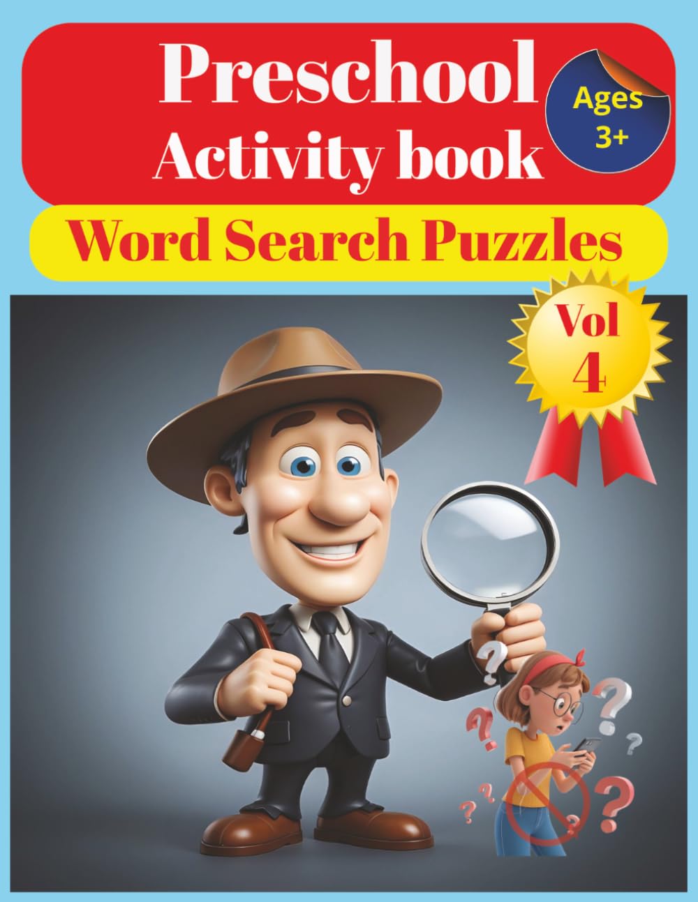 Preschool Activity Book Word Search Puzzles: Fun & Educational book | Build Problem-Solving, Focus, and Fine Motor Skills | Screen-Free Learning and ... | Improve Hand-Eye Coordination | Educational