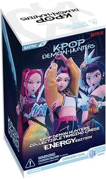 K-POP Demon Hunters Collectible Trading Cards - Energy Edition Series 1-A Blister | Collectible Cards | Ages 8+