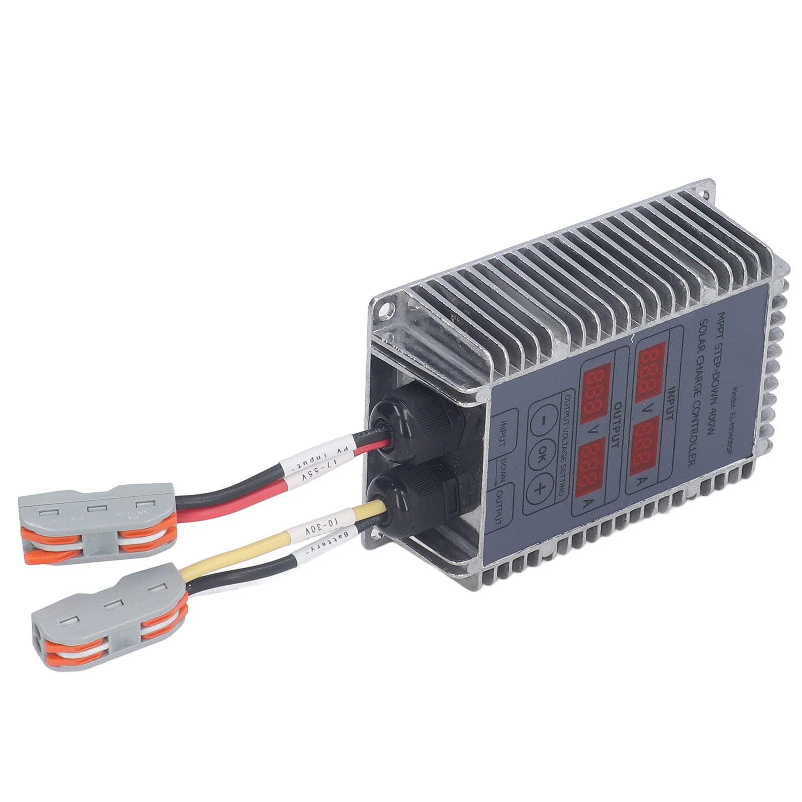 Regolatore di carica solare Carica MPPT 10‑30 V Controllo regolabile per batteria (400W)