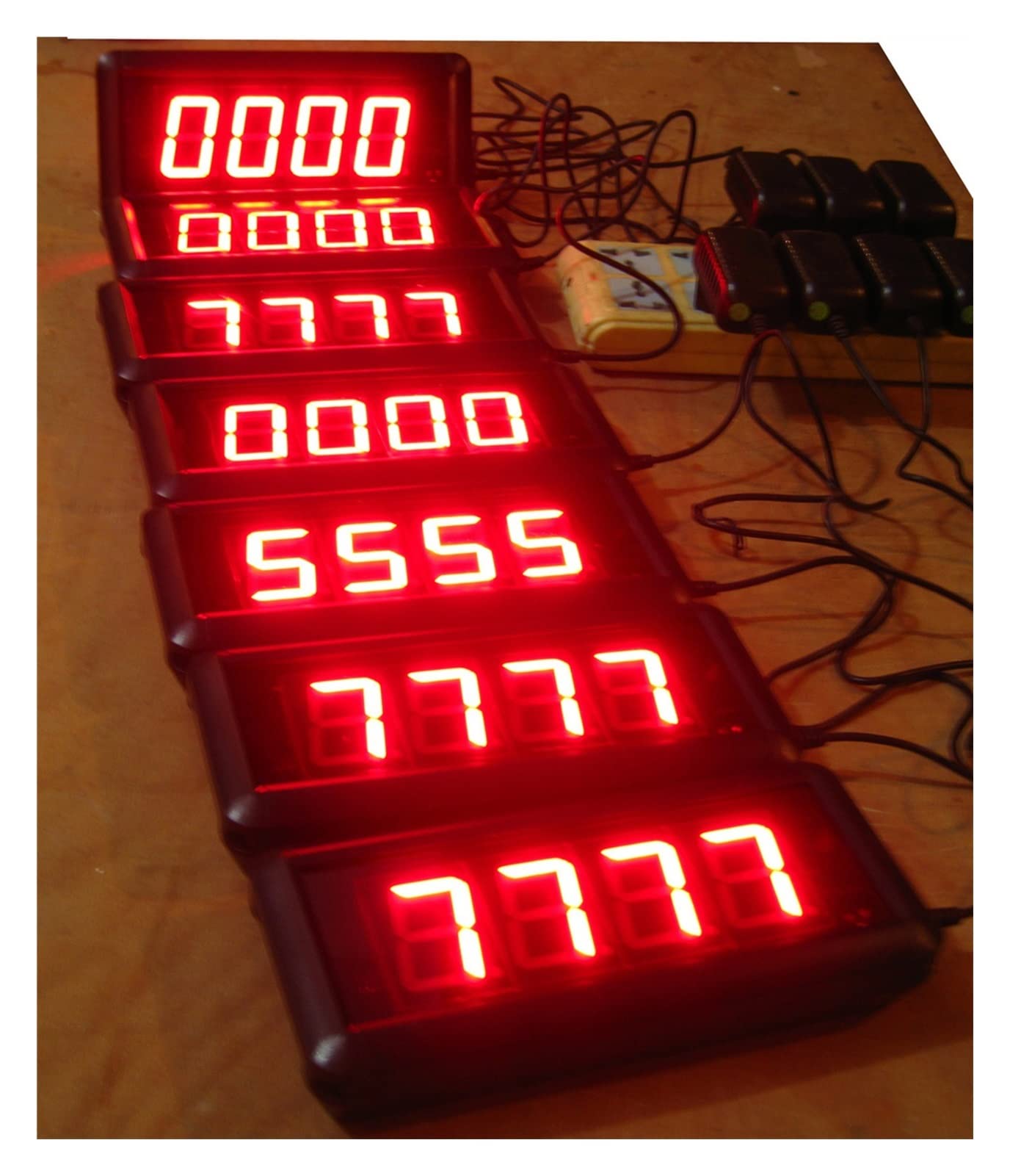 1.8 pulgadas de color rojo 9999 días Cuenta regresiva Reloj evento, examen, cuenta regresiva del día deportivo (HIT4-1.8R)