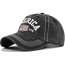 Mens Baskeball Cap Women Hat American Flag Hat Unisex Adjustable Trucker Hat Retro Dad Mom Gift