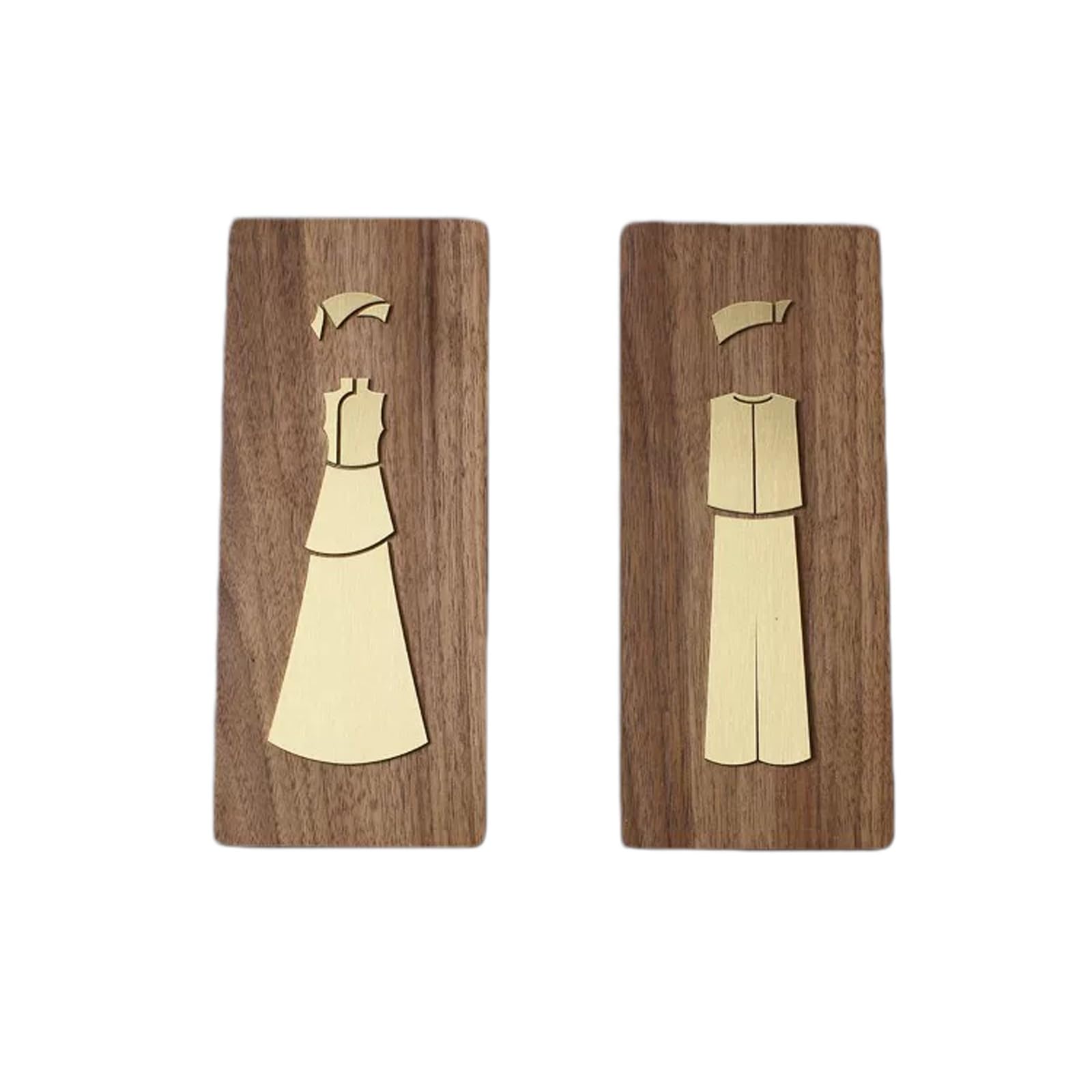 Panneaux de toilettes hommes femmes pour bureaux et restaurants