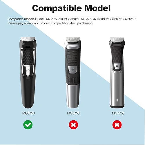 Miniatura 2 de Cargador rápido de 8 V 100 mA para Philips Norelco HQ840 Multigroom Series MG3750 MG375050 MG375010 MG375060 MG3760 MG376050 Cable de fuente de