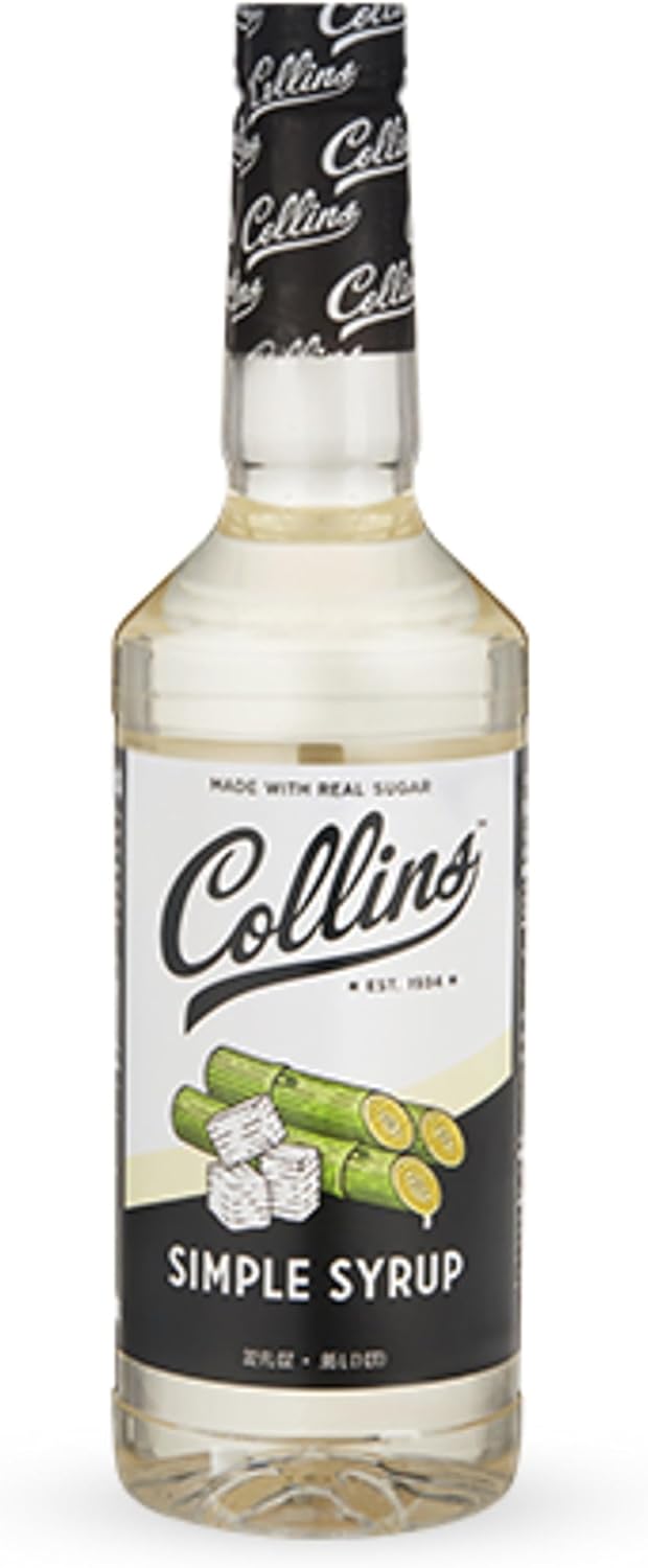 Collins Simple Syrup, Classic Simple Syrup, Real Sugar