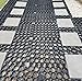 TRUEGRID | Deco Permeable Pavers | Designed as Driveway Pavers, Garden Pavers, Stepping Stone Support, for Walkways, Patios, Poolside, DIY | Outdoor Pavers | 1.8