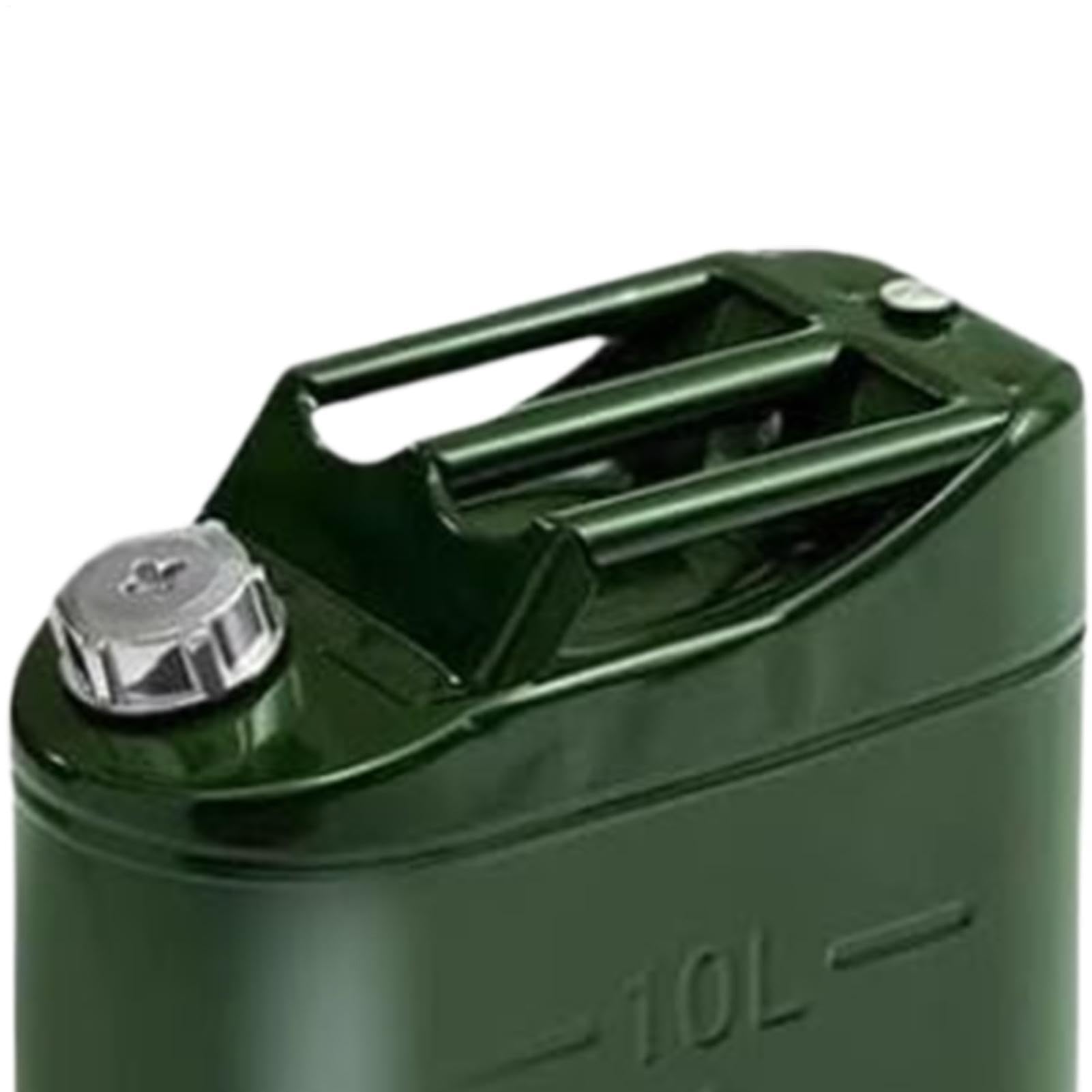 Öl-Aufbewahrungsbehälter 10 Liter Flüssigkeits-Umfüllkanister mit Schlauch,