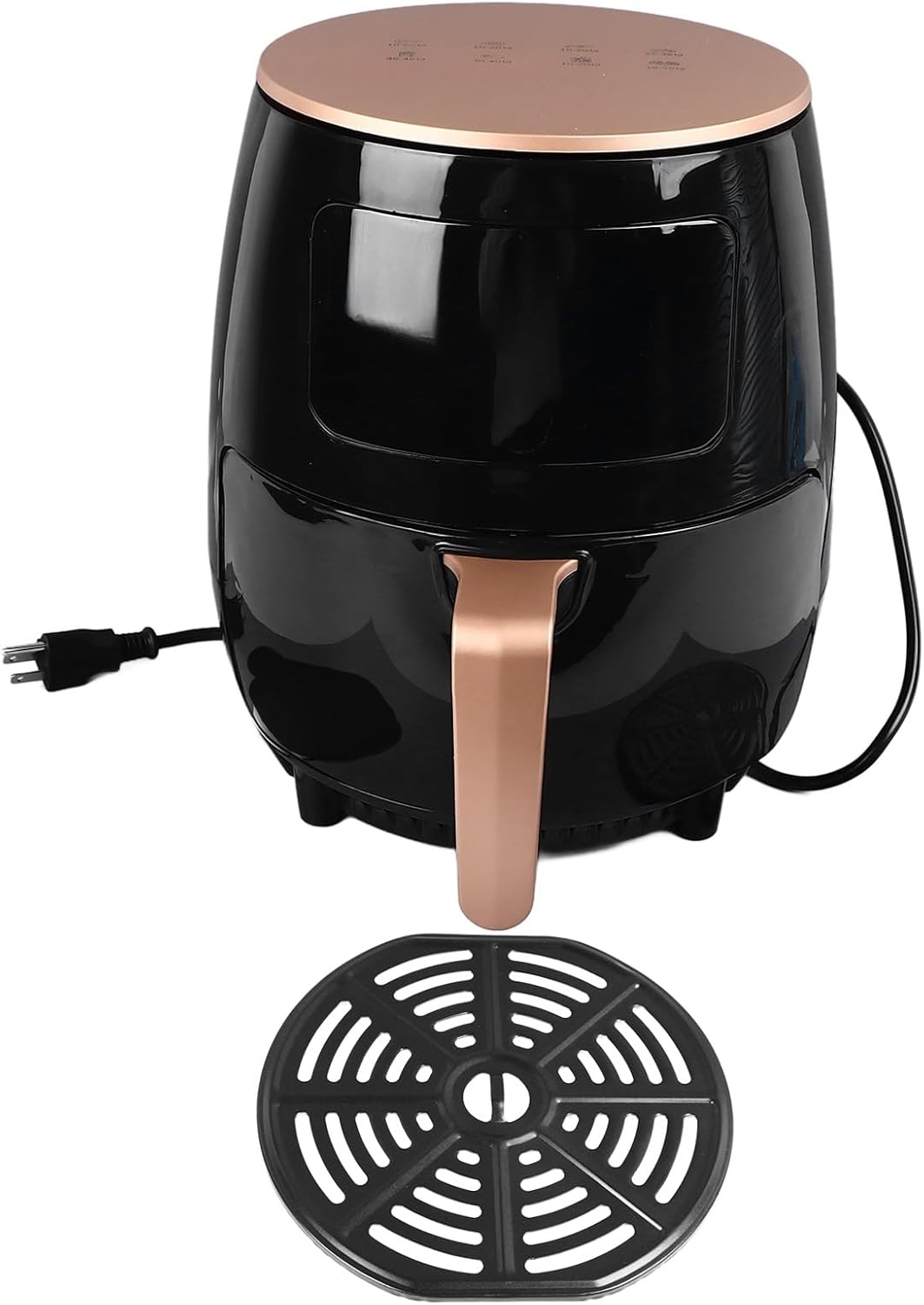 Oilless Fryer, 6L Large Capacity Electric Oilless Cooker with Quick Heating Technology, for Home Cooking Fried Dishes Baking Grilling Roasting