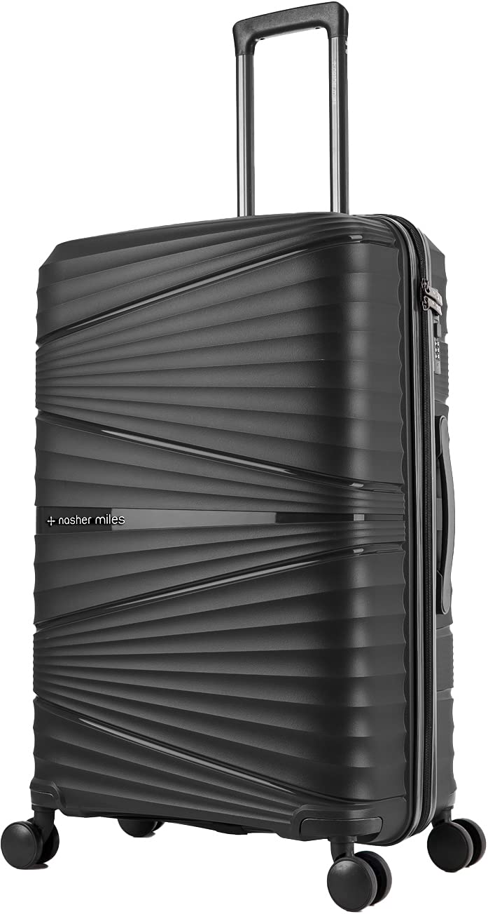 Nasher Miles Mumbai Black Trolley Bag 