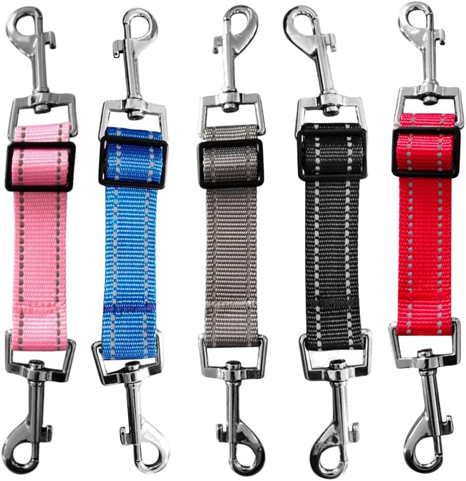 JVHLOV 5 Pcs Dog Collar Clips, Dog Collar Connector, Adjustable