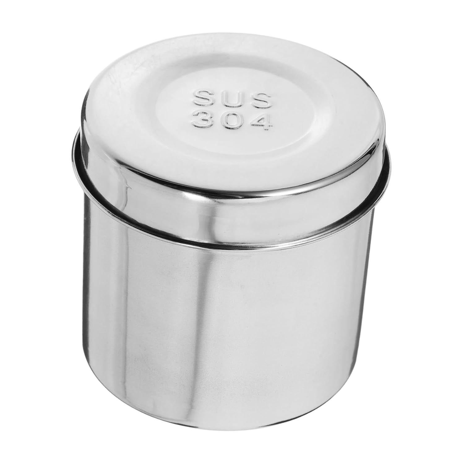 Gatuida 1pc Stainless Steel Dressing Storage Jar Practical Ointment Container for Gauze and Dressings for Clinics and Beauty Salons