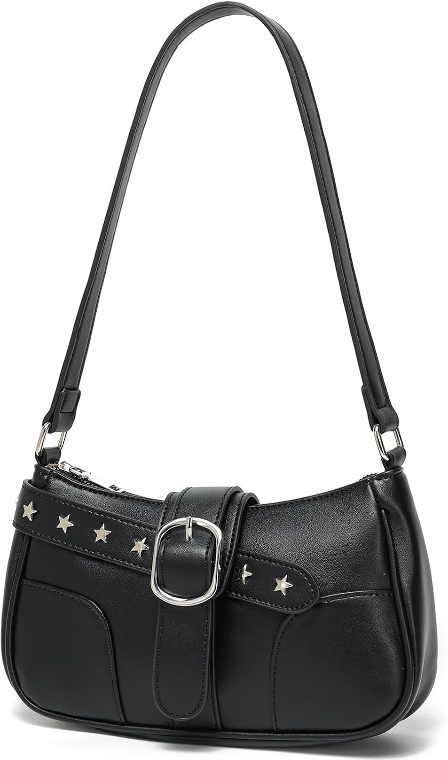Small Shoulder Bag for Women Y2K Star Purse Cute Mini Handbag
