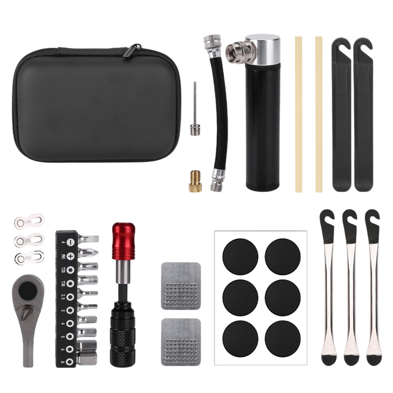 Strumenti per la riparazione di biciclette, strumenti per la riparazione di biciclette - Kit professionale per la riparazione di biciclette - Kit di strumenti per la riparazione di equitazione, kit di