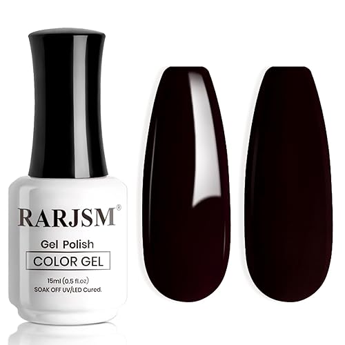Miniatura 40 de RARJSM Esmalte de uñas en gel, 0.5 onzas líquidas, color blanco puro, esmalte de uñas en gel UV LED, esmalte de gel para remojar, arte de uñas