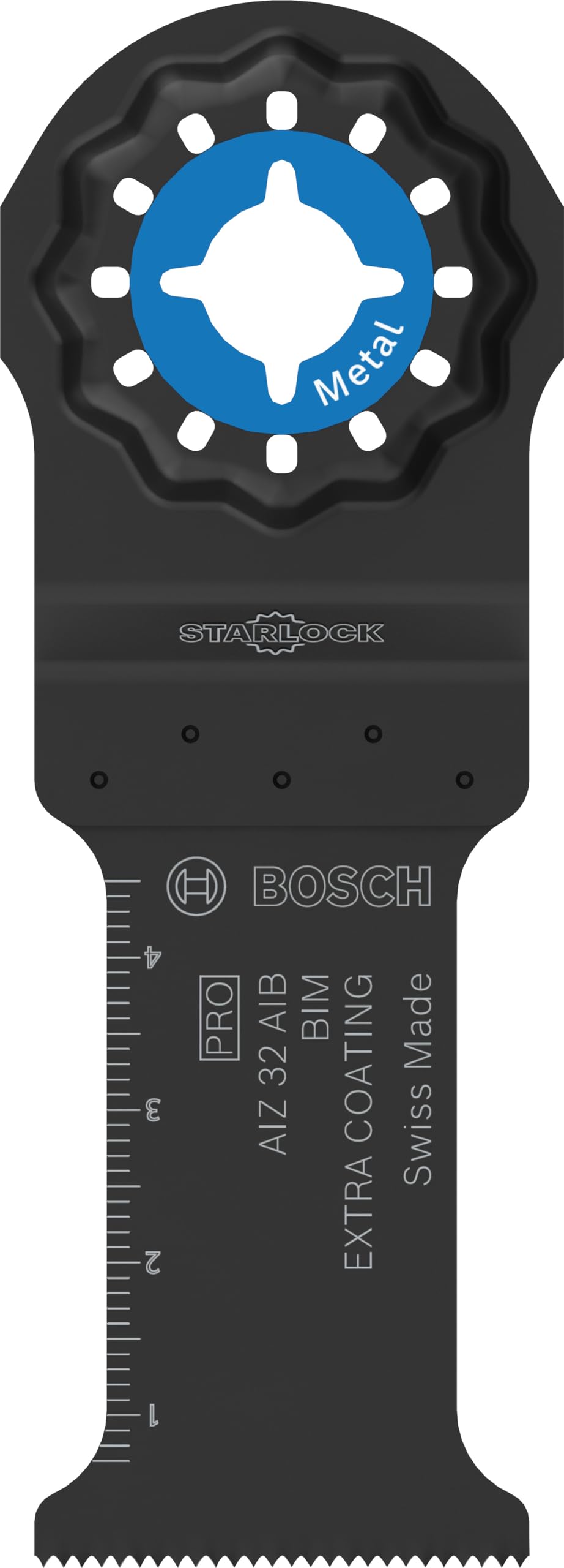 Bosch 1x PRO Non Ferrous Metal AIZ 32 AIB Multitool Blade (for Non-Ferrous Metals, Non-Ferrous Metals, Width 32 mm, Professional Accessory Multitool)