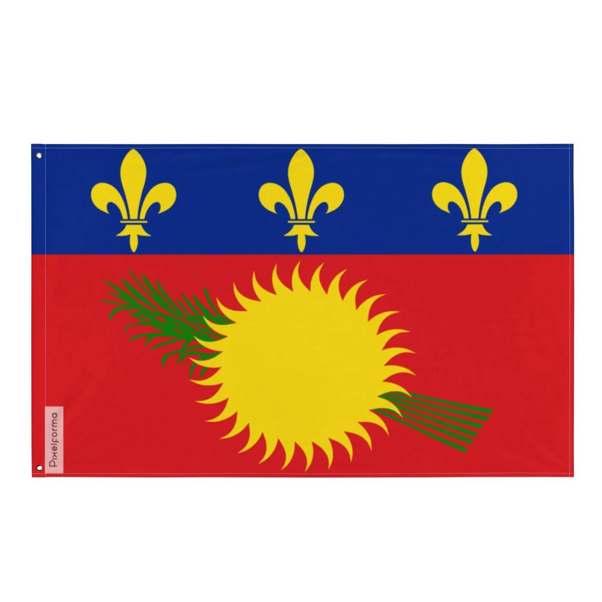 Drapeau de Guadeloupe Pixelforma en polyester résistant toutes tailles - 4
