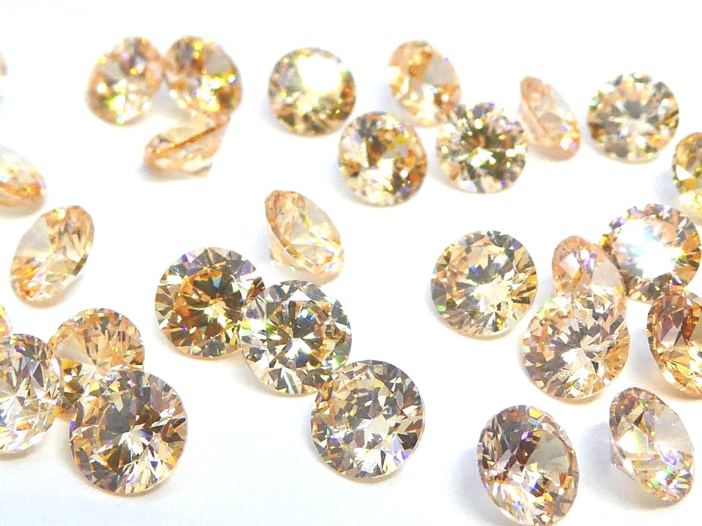 Amazon.co.jp: 5mm 30個set シャンパンゴールド AAAAA 