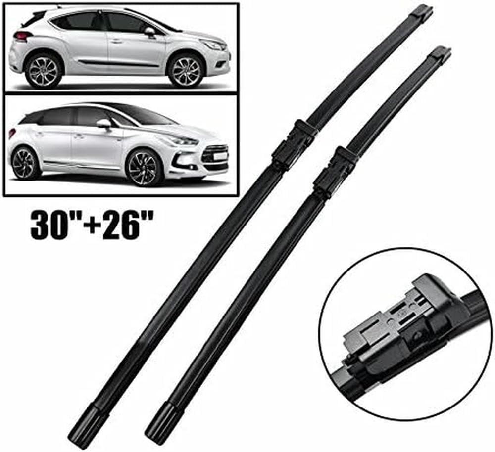 Escobillas limpiaparabrisas Delanteras JUWENFF para Citroën DS4/DS5 2011-2017. Escobillas limpiaparabrisas para Coche.