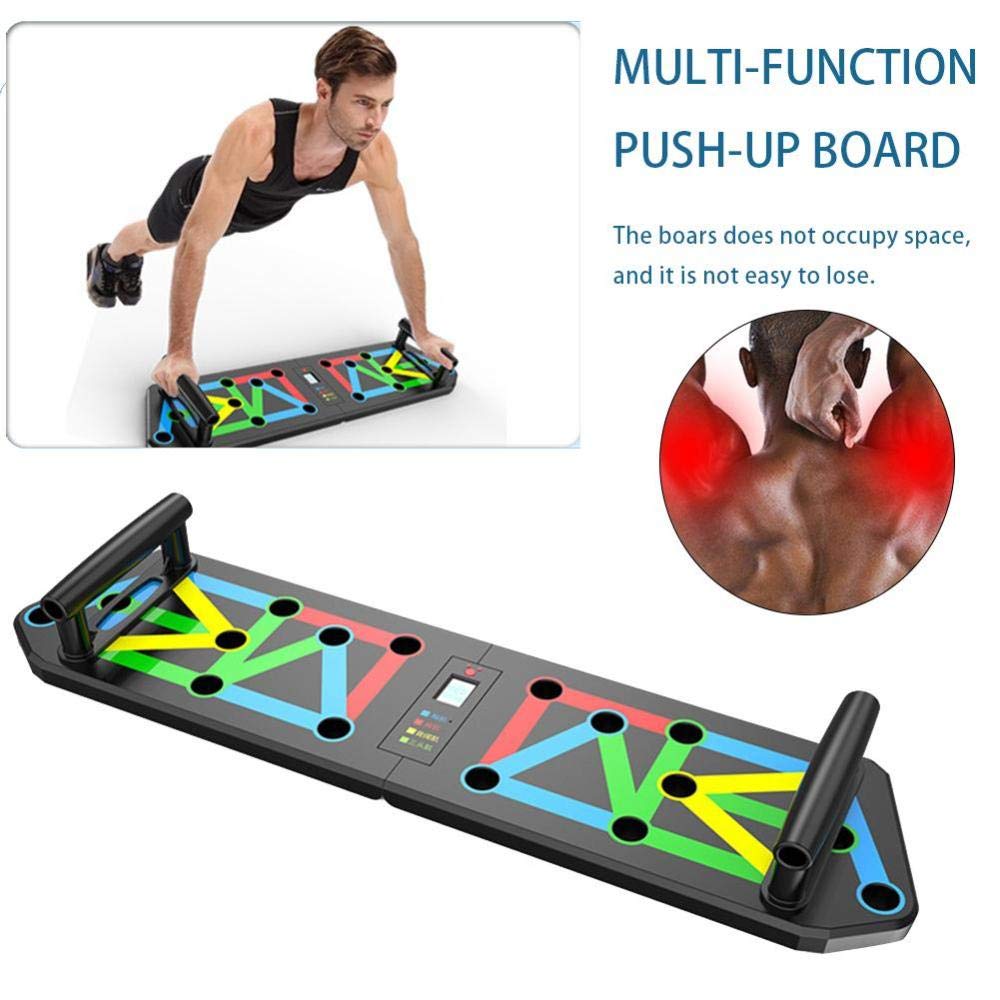 Push-up Board Power Rack Gym at Home Fitness Board Push-up Rack para Entrenamiento Muscular Suministros de Ejercicio parabólico