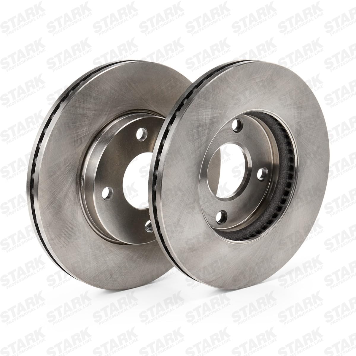 STARK SKBD-0024446 2x Disco freno Anteriore senza viti/bulloni Compatibilità con FORD Fiesta Mk7 Hatchback