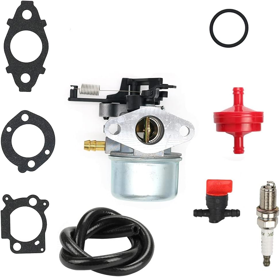 Carburetor kit for Troy Bilt Pressure Washer 020676 020568 020488 2800 PSI - 3100 PSI with 875Exi 190cc 775 175cc 7.75Hp 8.75Hp 121Q02 121Q07 121Q12 121Q72 121R02 121R05