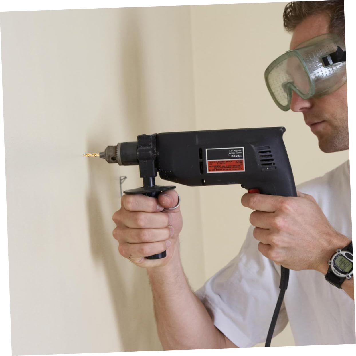 SOLUSTRE 3sets Titanium Coated Drill Bits 0.40-1.30mm End Mill Tool Woodworking Drill for Power Tools 10pcs*3