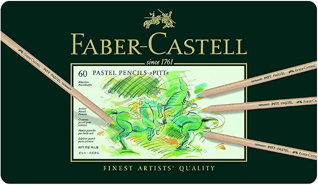 Faber-Castell PITT Pastel Pencils Tin Of 60