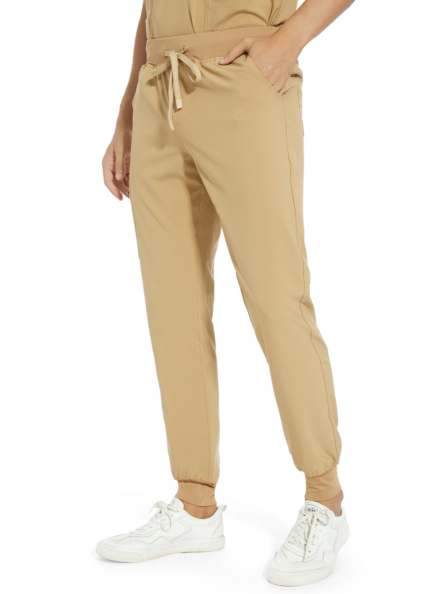 Scrub Pants for Men, Jogger Pants with 5 Pockets