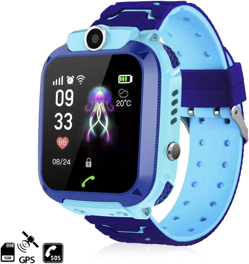 DAM. DMAB0064C30 Smartwatch Lbs Especial Niños, Función De Rastreo,  Llamadas Sos Y Recepción De Llamada. Azul : Amazon.es: Electrónica