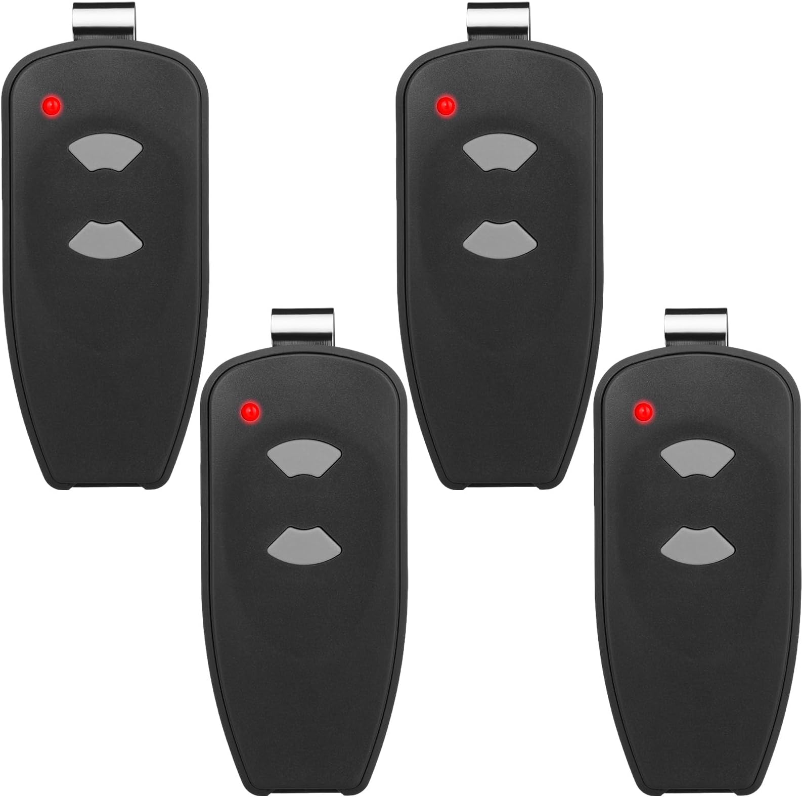 2 Packs 2 Button Remote 315 MHz Garage Door Opener Remotes Compatible with Marantec M3-2312, M4500e, M4700e, Martin DC3700, DC2500, with Shade Clip
