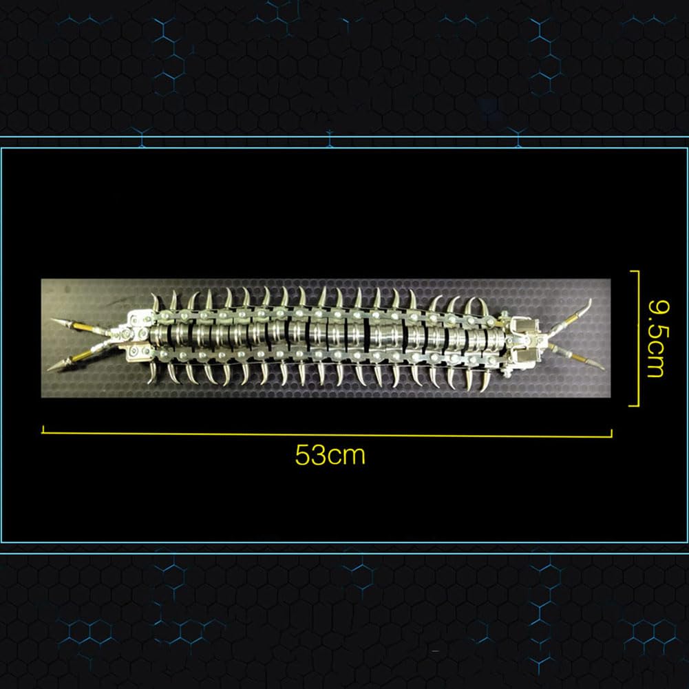 Puzzle 3d Z Metalową Stonogą MożLiwość Samodzielnego DemontażU KróL Stonoga Wykonywanie Modeli Mechanicznych Styl Steampunkowy Edukacyjny Zestaw Do MontażU Z NarzęDzia Ornamente