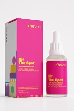 She Vec HIT THE SPOT – Stain Care | مصل يحتوي على مركب أربوتين وببتيد للمساعدة في الإصلاح (30 مل)