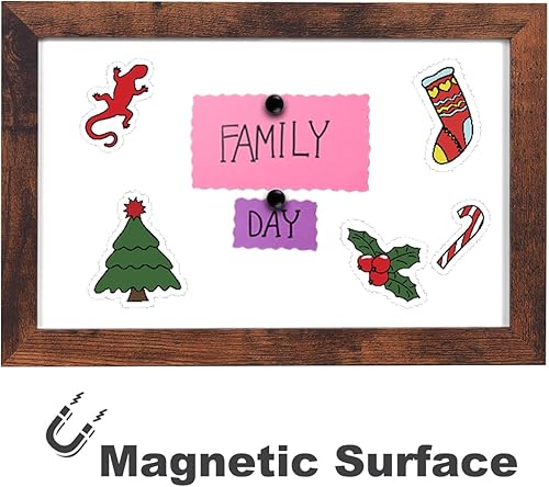 Miniatura 3 de TORASO Pizarra blanca de borrado en seco, pizarra blanca magnética para pared, oficina, escuela, hogar, tablero colgante para