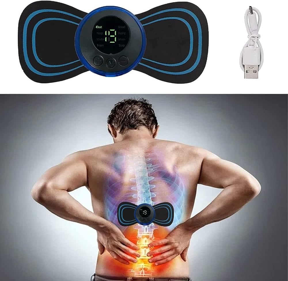 Unicorn Body Massager,Wireless Portable Neck Massager with 8 Modes and 19 Strength Levels Rechargeable Pain Relief EMS Massage Machine for Shoulder,Arms,Legs,Back Pain for Men and Women (B0CM14RC5H) Amazon Price History, Amazon Price Tracker