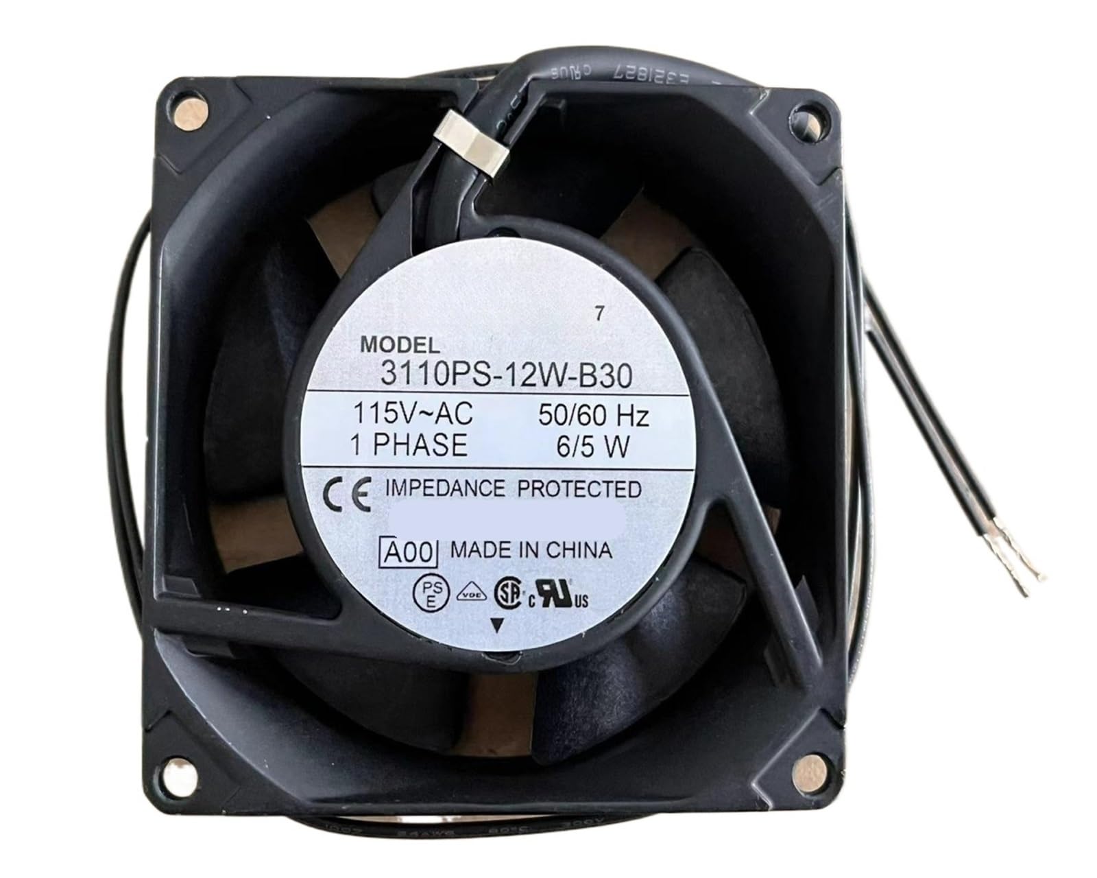 Ventilateur 80 mm évite la surchauffe des circuits sous 115 VCA
