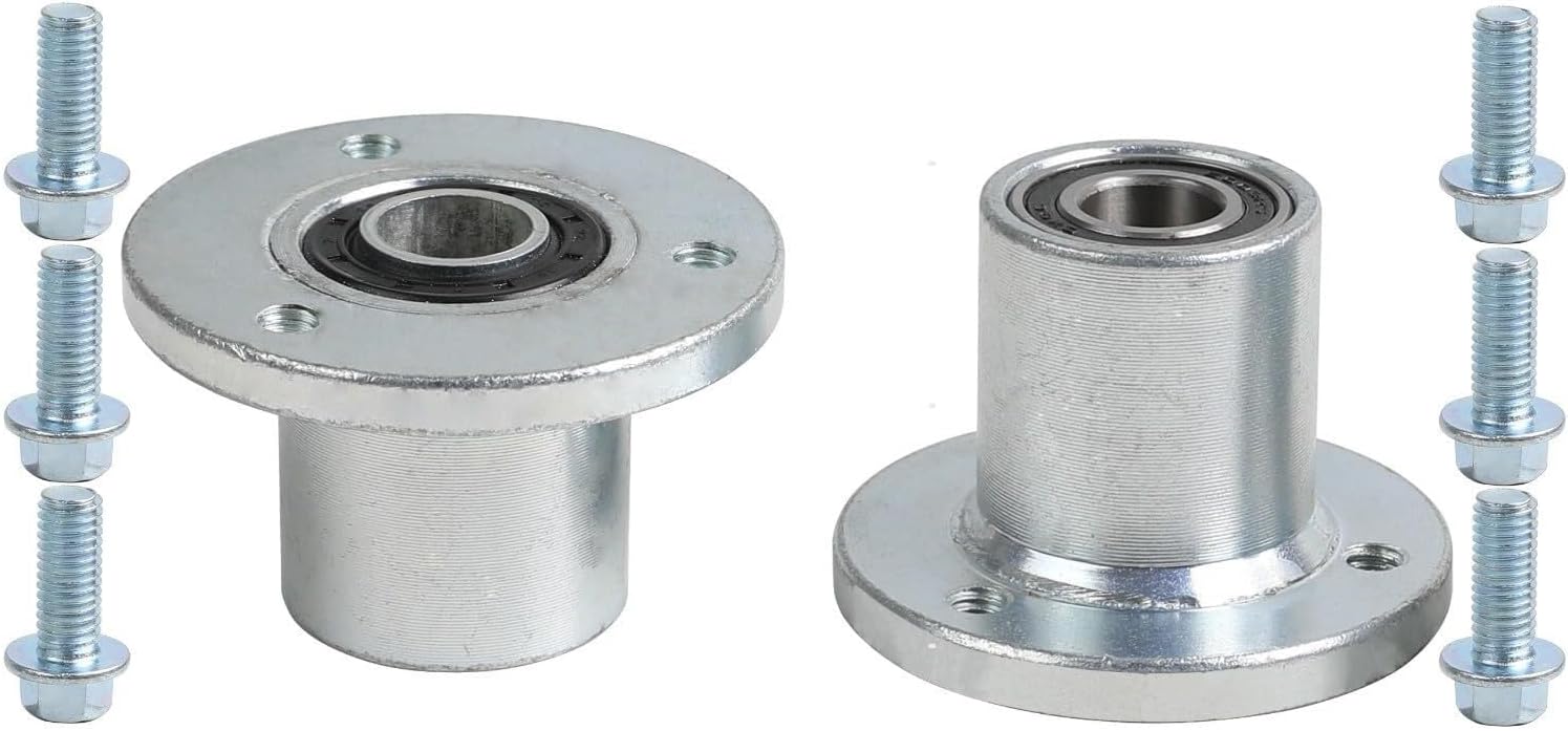 Ront Wheel Hubs 17mm 3 Stud Front Wheel Hub for Go Kart Drift Trike ATV Quad Buggy(Hub+Steering Spindle)