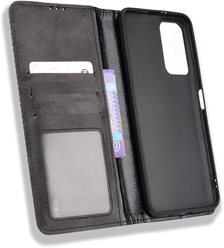 Miniatura 10 de Jielangxin Keji Funda para Xiaomi Poco M4 Pro, Funda para Xiaomi Redmi Note 11Poco M4 Pro 5G 21091116AG Funda de cuero PU Flip Cover Rojo