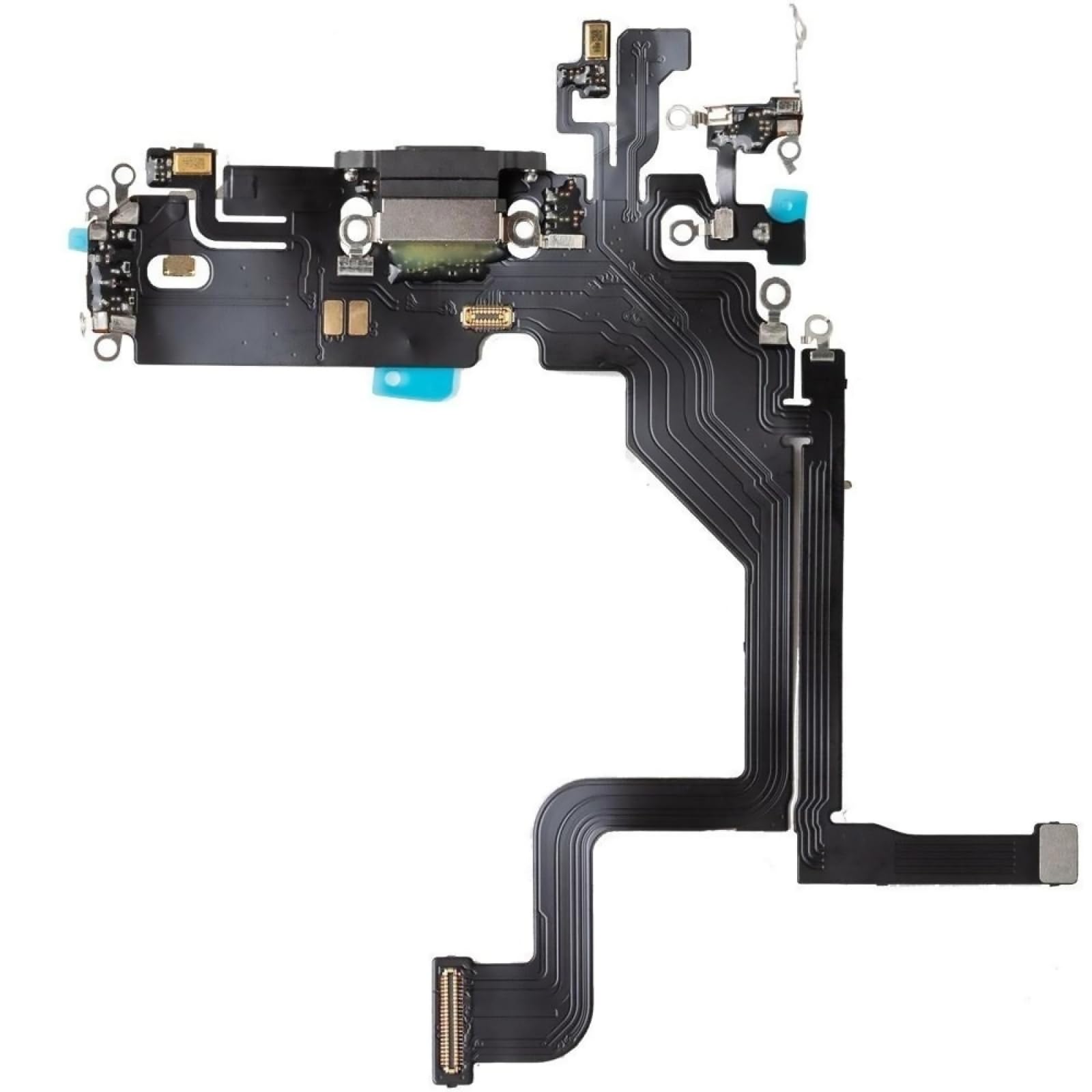 CHICHIYANG Charging Port Dock Mic Flex Cable Charging Port Ribbon Replacement Part Phone Accessories for Apple 13Pro