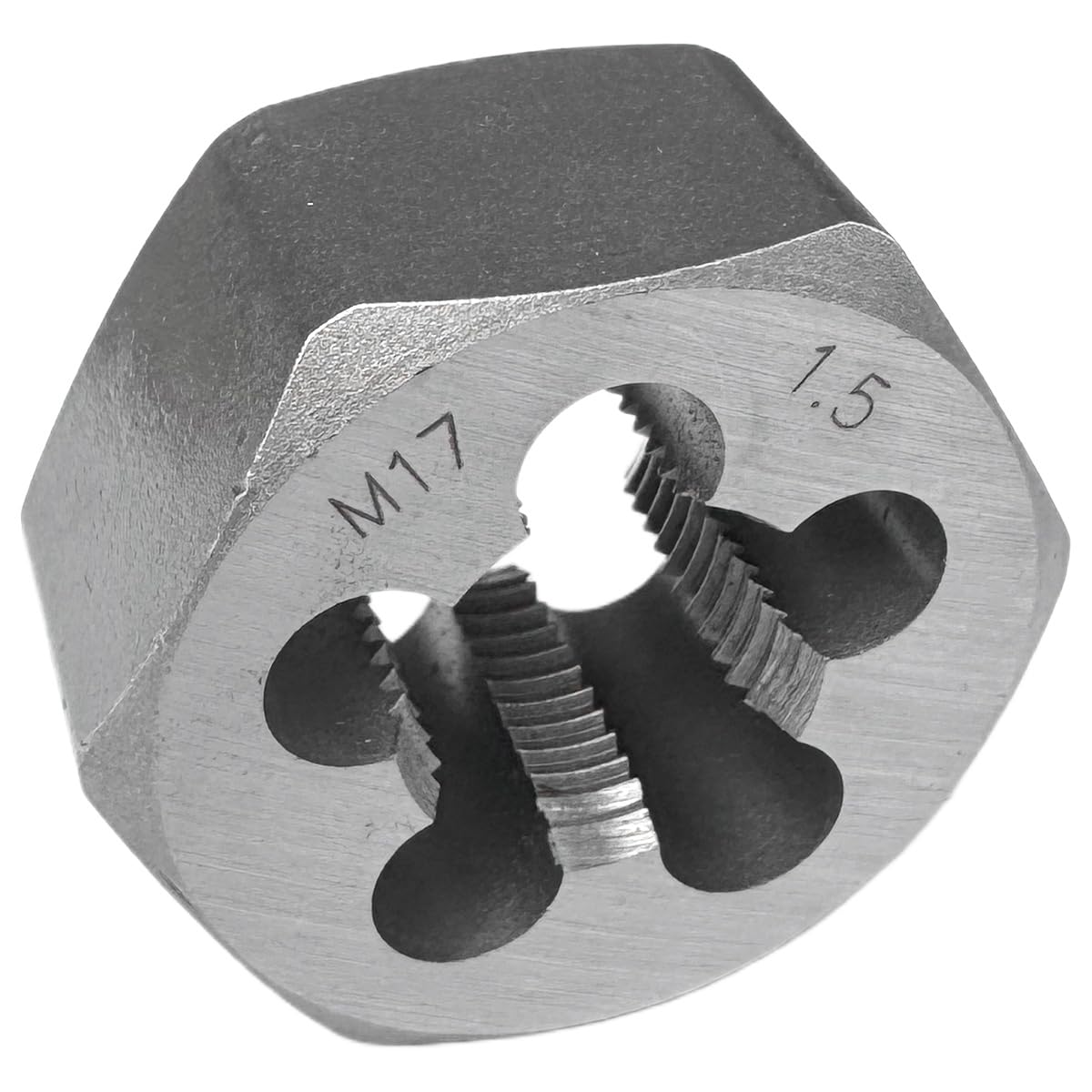 M17x1.5 Metric Hex Rethreading Die Alloy Steel Right Hand Die for Thread Repair and Maintenance
