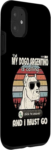 Miniatura 9 de iPhone 14 My Dogo Argentino está llamando y yo debo ir