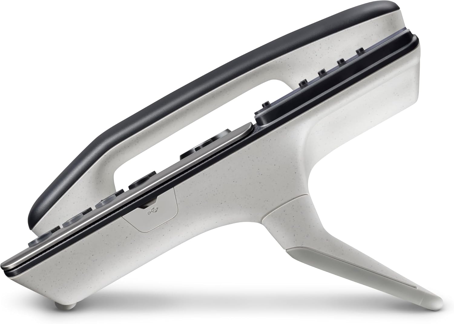 HP Poly Edge E300 IP Phone, Corded, Desktop and Wall Mountable, Black, VoIP, 2 x Network RJ-45 PoE Ports