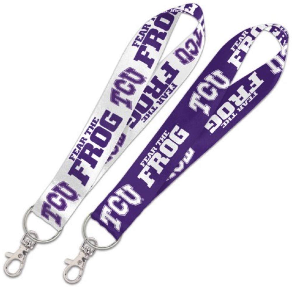 WinCraftNCAA TCU Horned Frogs Texas Christian University Lanyard Keyring Key Strap